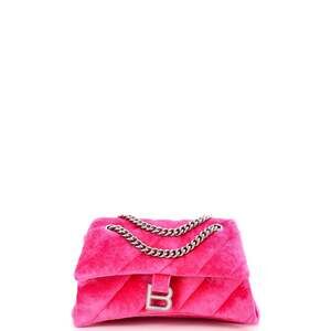 Balenciaga Crush Chain Flap Bag Quilted #252674B12B
